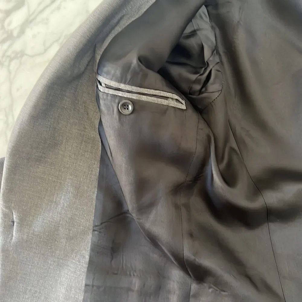NWOT Filippa K Gray Blazer Jacket, Men’s Size 38 US